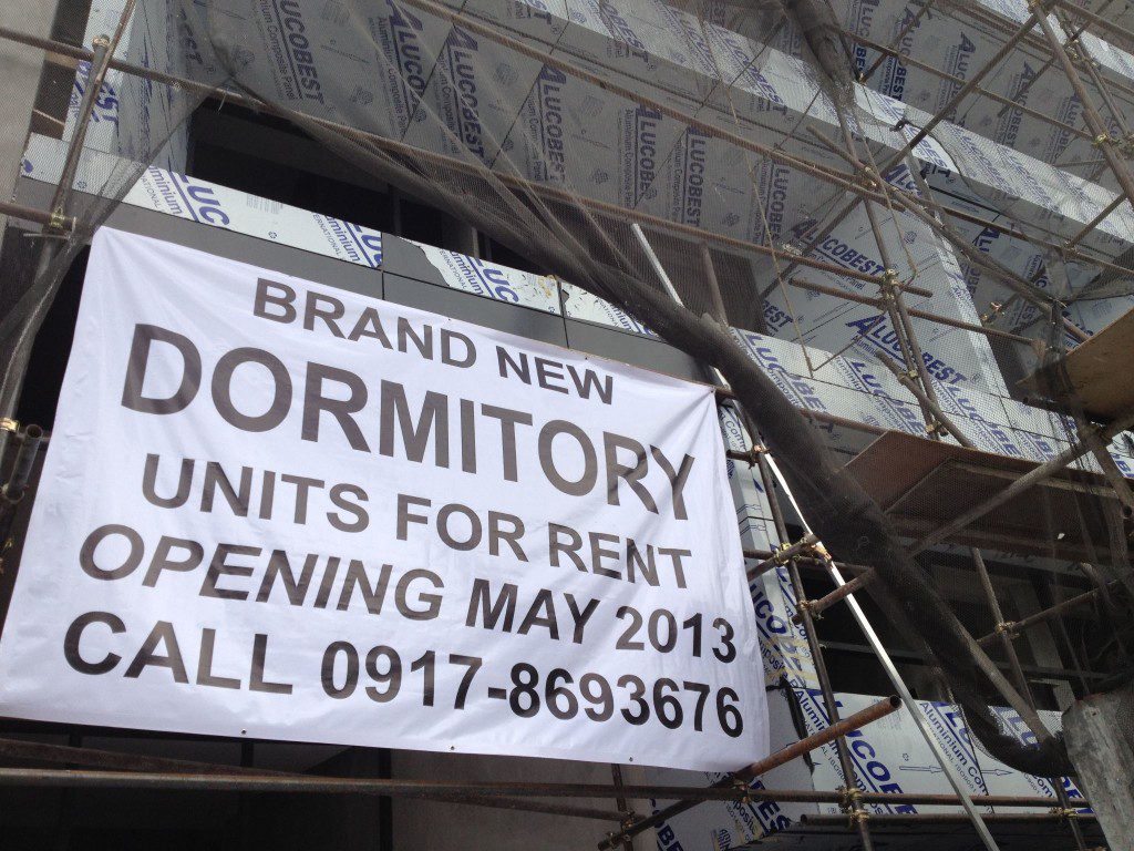 Manila Dorm Moving In Date