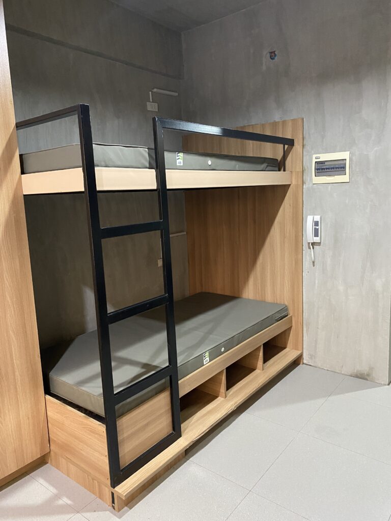 Studeo Suites Sampaloc Dormitory Double Unit Bunk Bed with Mattresses