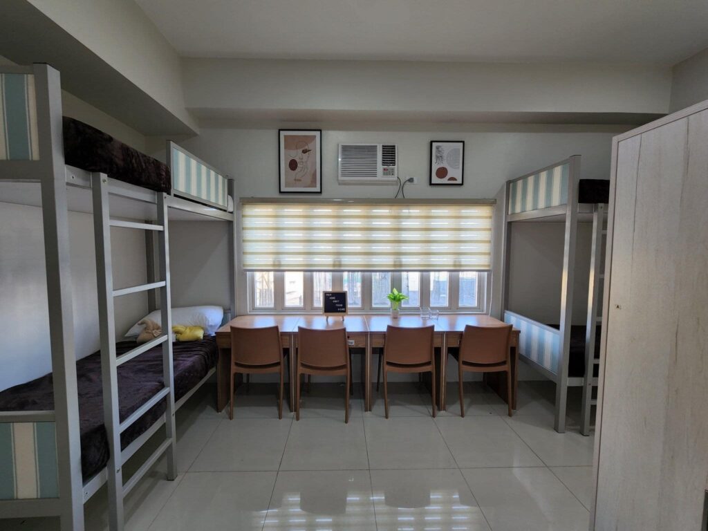 University Home Sampaloc Dormitory Room for 4 Study