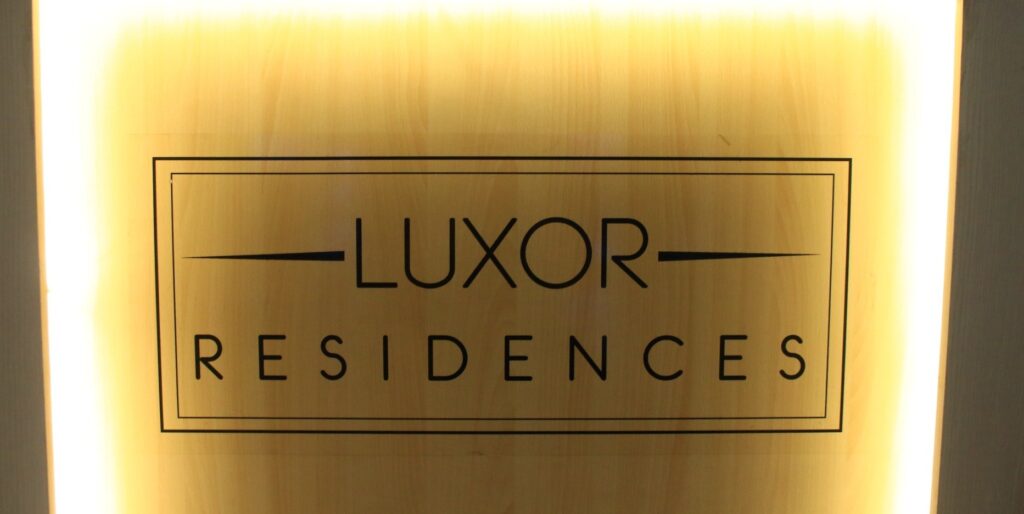 Luxor Residences Santa Mesa Signage